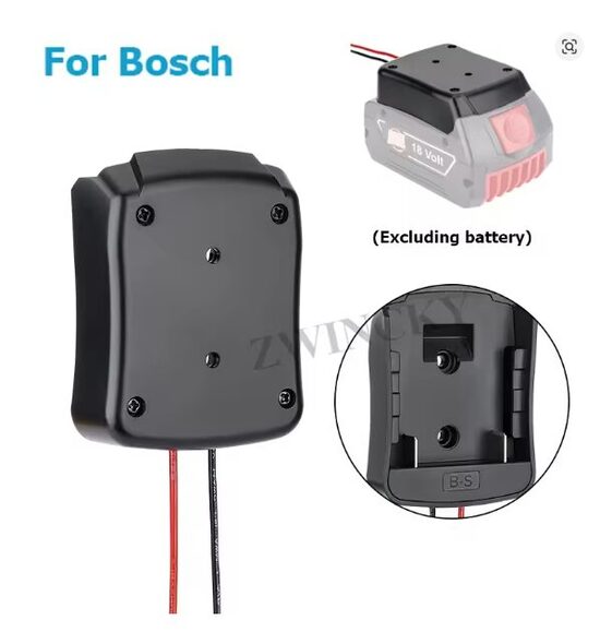 Adopters saderīgs ar akumulatoru Bosch Bat 18V